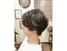 《仕上げ楽ラク♪》カット+TOPポイント水パーマ+GURANDリンケトリートメント