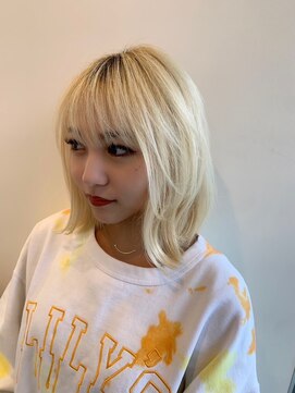 イヴォークオオサカ 心斎橋(EVOKE OSAKA) くびれボブ×ブランド