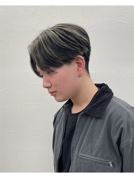 ソソ(soso) メッシュセンターパート/ニュアンスパーマ/韓国マッシュ