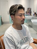 エルエフェ(EL JEFE)&nbsp;ミディアムハイライト/メンズミディアム/ツーブロック