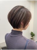 【山科】ひし形ショートxナチュラルショートボブ20代30代40代