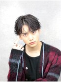 渋谷駅/学割U24/メンズサロン/フェザーパーマ/シャドウパーマ