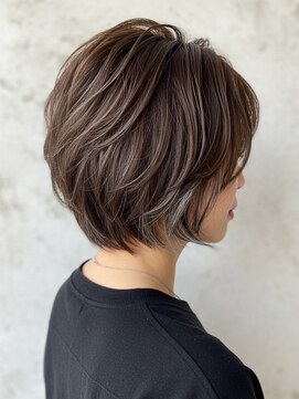 サンタフェ 柳津店(Santa'Fe) 白髪ぼかしカラー/脱白髪染め/グレイカラー/大人女性