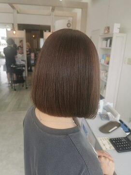 グレイス ヘア デザイニング(GRACE hair designing) 切りっぱなしボブ