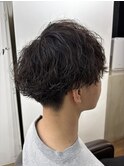 マッシュ/シャドウパーマ/波巻きパーマ
