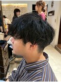 メンズカット/刈り上げ/ナチュラルパーマ