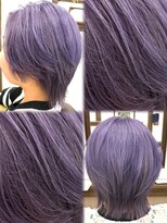 アミリー ひたち野うしく店(Amily)&nbsp;ハイライトバレイヤージュダブルカラーケアブリーチ20代30代