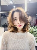 ウルフカット/レイヤー/韓国/センター分け/前髪/小顔/銀座