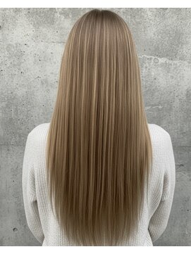 ハム 立川(hum) ココアベージュ/オリーブグレー/小顔/黒髪[立川/髪質改善]