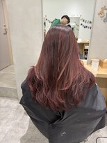 アヴァンス 京橋店(AVANCE)&nbsp;着物ヘア/ダークアッシュ/ミディアムレイヤーカット/京橋