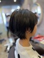 リスボン(lisbon)&nbsp;乾かしてオイルつけるだけでキマるショートボブ