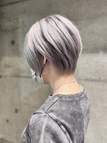 グランアージュ 池袋東口店(grandage)&nbsp;ハイトーンホワイトシルバーベージュ/レイヤー小顔ショート