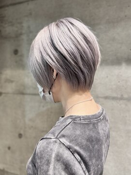 グランアージュ 池袋東口店(grandage) ホワイトシルバーベージュ/小顔ショート