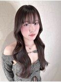 透明感カラー/髪質改善/縮毛矯正/韓国風レイヤーカット