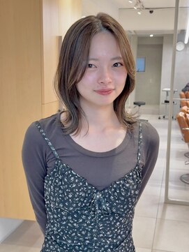 ロマリア 渋谷 渋谷宮益坂(Lomalia) 前髪/イメチェン/ミディアムボブ[渋谷駅/ダブルカラー]