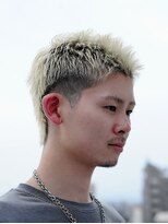 クオル キャスト 熊本(QOL×cast)&nbsp;スパイキーショートアップバングマレットヘアショートウルフ