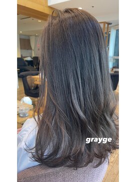 バイオレット 表参道店(Violet) グレージュカラーでナチュラル暗髪