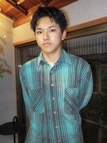 テラス バイ イオエ 京都烏丸御池店(Terrace. by ioe)&nbsp;メンズ/スパイキーショート/ピンパーマスタイル
