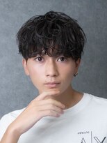 エルマーク メンズパーマ 心斎橋(L-MARK)&nbsp;ツイストスパイラル/スパイラルパーマ/メンズ/眉毛