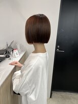 トゥエル バイ ディプティモイラ(tuelu by dipty MOILA) ミニボブ×艶カラー