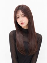 アースコアフュールボーテ 高岡店(EARTH coiffure beaute) ナチュラルベージュ_ヨシンモリ_顔周りレイヤー_レイヤーカット