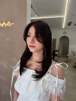 ネモネ バイ ミリー 梅田茶屋町(nemone by milly)&nbsp;ミディアムレイヤー×ベージュ【梅田】