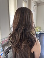 キャパジャストヘアー(CAPA just hair)&nbsp;スモーキーベージュ×レイヤー