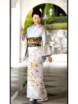 グレースソフィープラス 入学式ヘアセット&訪問着着付け