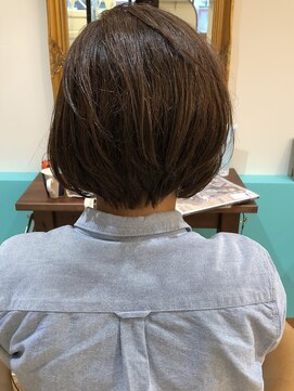 ロンド ブランシュ 錦糸町北口(Lond blanche) オシャレ前下がりのショートボブ☆担当 副店長 川上功介