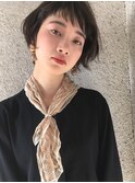 【KATE】スリークショート×ダークグレージュ 表参道