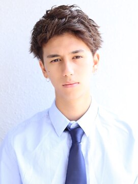 アフロート ディル(AFLOAT D'L) アップバング　クセ毛ショート