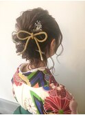 卒業式　ヘアセット　横浜　袴着付　10