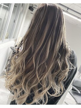 レディアル 大宮(REDEAL) 【REDEAL大宮】エアータッチバレイヤージュ[ハイライトメッシュ]