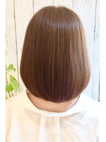 ヘアー リーフ(Hair Leaf) 髪がまとまるカット＋髪質改善煌めきトリートグレージュカラー
