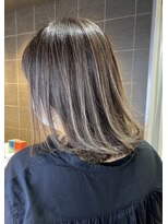 ブルーバイブレーション BlueVibration&nbsp;白髪馴染ませカラー、白髪馴染ませハイライト