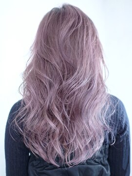 アイティー バイ アルバム 中野店(IT by ALBUM) ラベンダーロング_セミウェットウェーブオリーブカラー_ba308551