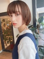 ルービック(Rubik's)&nbsp;上品フォルムの 大人ミニボブ/前下がり/小顔