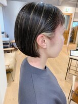 カレン 銀座(Karen)&nbsp;タッセルカラー/ココアベージュ/ミニボブ/透明感ボブ[日比谷]