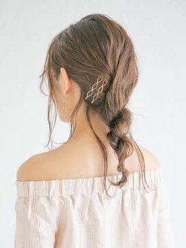 アース 三軒茶屋店(HAIR&MAKE EARTH) 大人_可愛い_ルーズアップ_スタイル_三軒茶屋_トリートメント