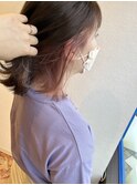 インナーカラー ベビーピンク
