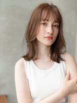 アースカラー/大人かわいい/似合わせカット/デザインカラー