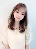 大人可愛いアンニュイウェーブペールベージュ透明感20代30代40代