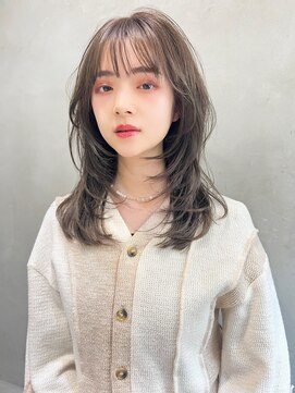 エイミー(Aimee) Aimee 町田　レイヤーカット×シースルーバング