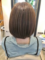 サンタフェ 岐阜島店(Santa'Fe) Santa'Fe式脱白髪染め白髪ぼかしカラー/ショート