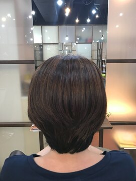 オランジュ美容室 天然ヘナインディゴミックスカラー