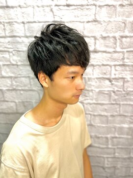 グレイスフルバーバー 赤坂見附店 落ち着かせたい方のための束感ショート!!【赤坂】【床屋】