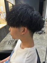 ニアウ 太田店(Niau)&nbsp;ツイストスパイラルパーママッシュメンズパーマ波巻きパーマ