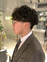 メンズサロン ブロック(Men's Salon bloc) ツイストスパイラルパーマ　マッシュショート　ツーブロック