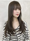 韓国風レイヤーカット 顔周りナチュラルレイヤー 美髪 20代 30代
