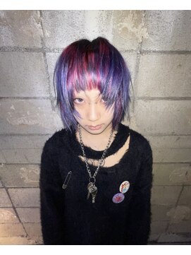 ハコ プラス(HACO+) ボブ デザインカラー ケアブリーチ